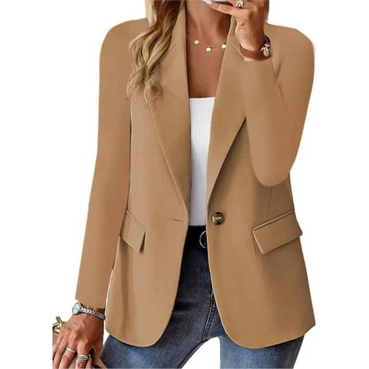 Blazer pour femmes avec poches et boutons