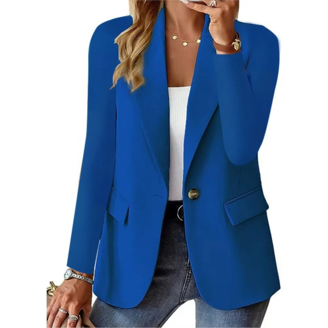 Blazer pour femmes avec poches et boutons