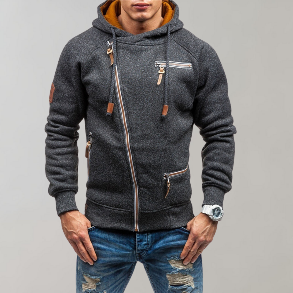 Hoodie zippé