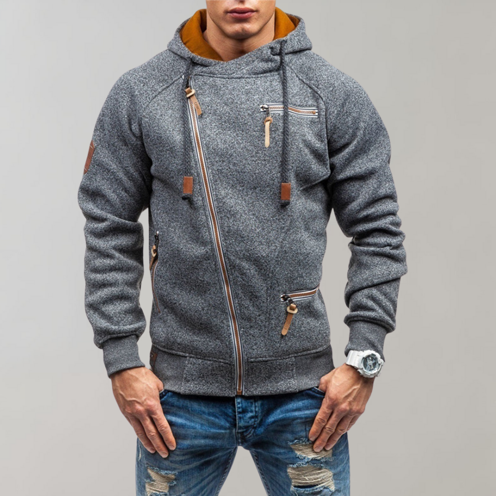 Hoodie zippé