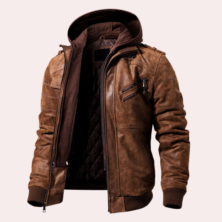 Veste élégante pour hommes avec capuche