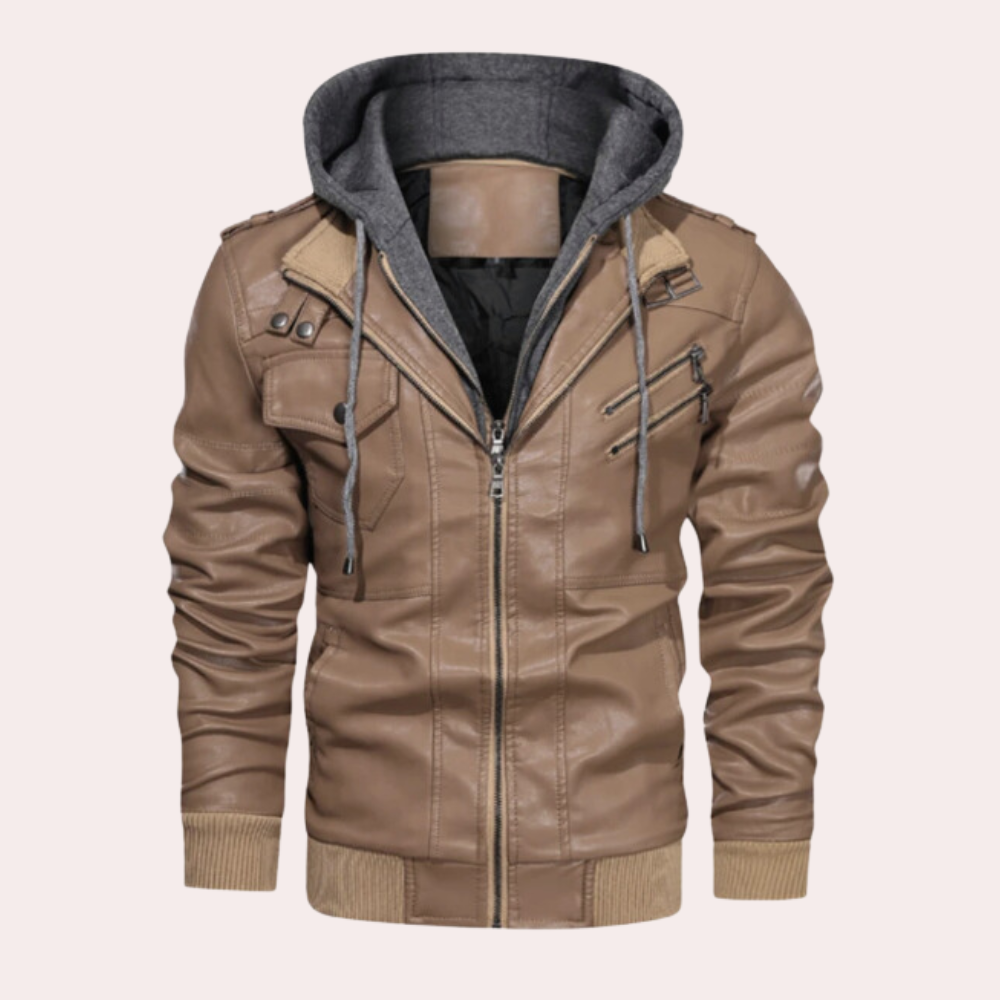 Veste élégante pour hommes avec capuche