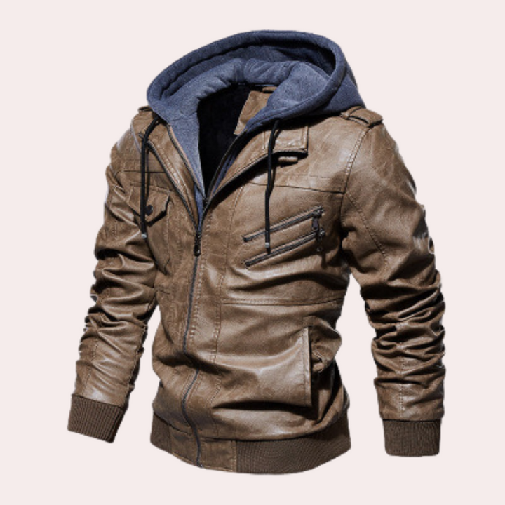 Veste élégante pour hommes avec capuche