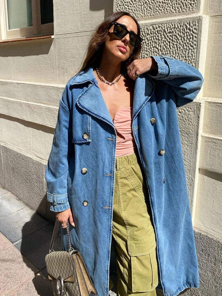 Trench-coats en Denim