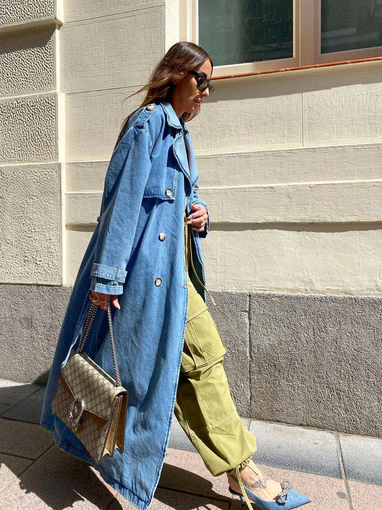 Trench-coats en Denim