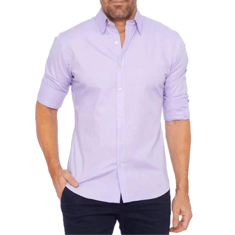 Chemise Stretch à Zip