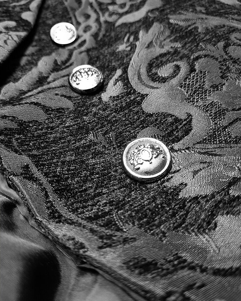 Heidi-Mode - Manteau queue de pie gothique pour hommes