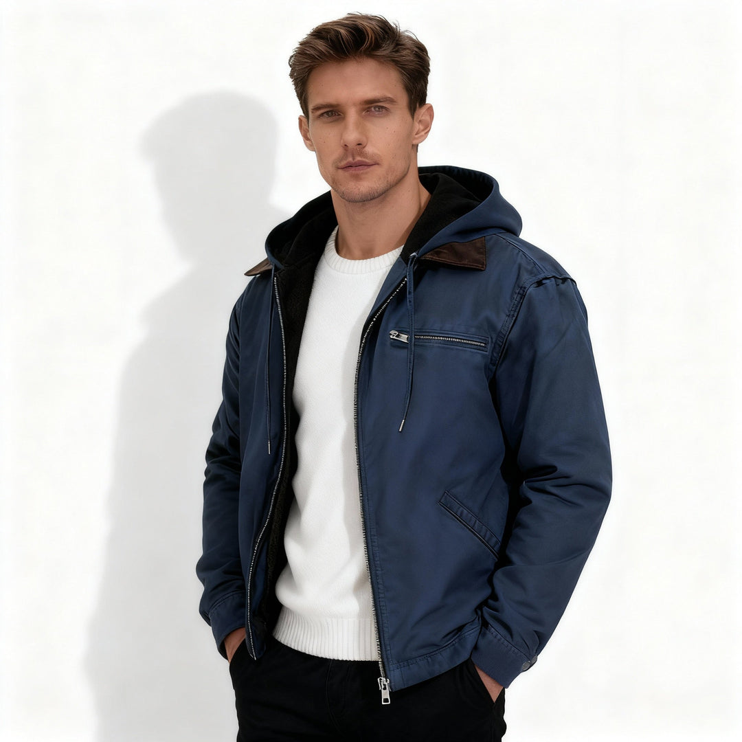 Parka d'hiver pour hommes chauffant