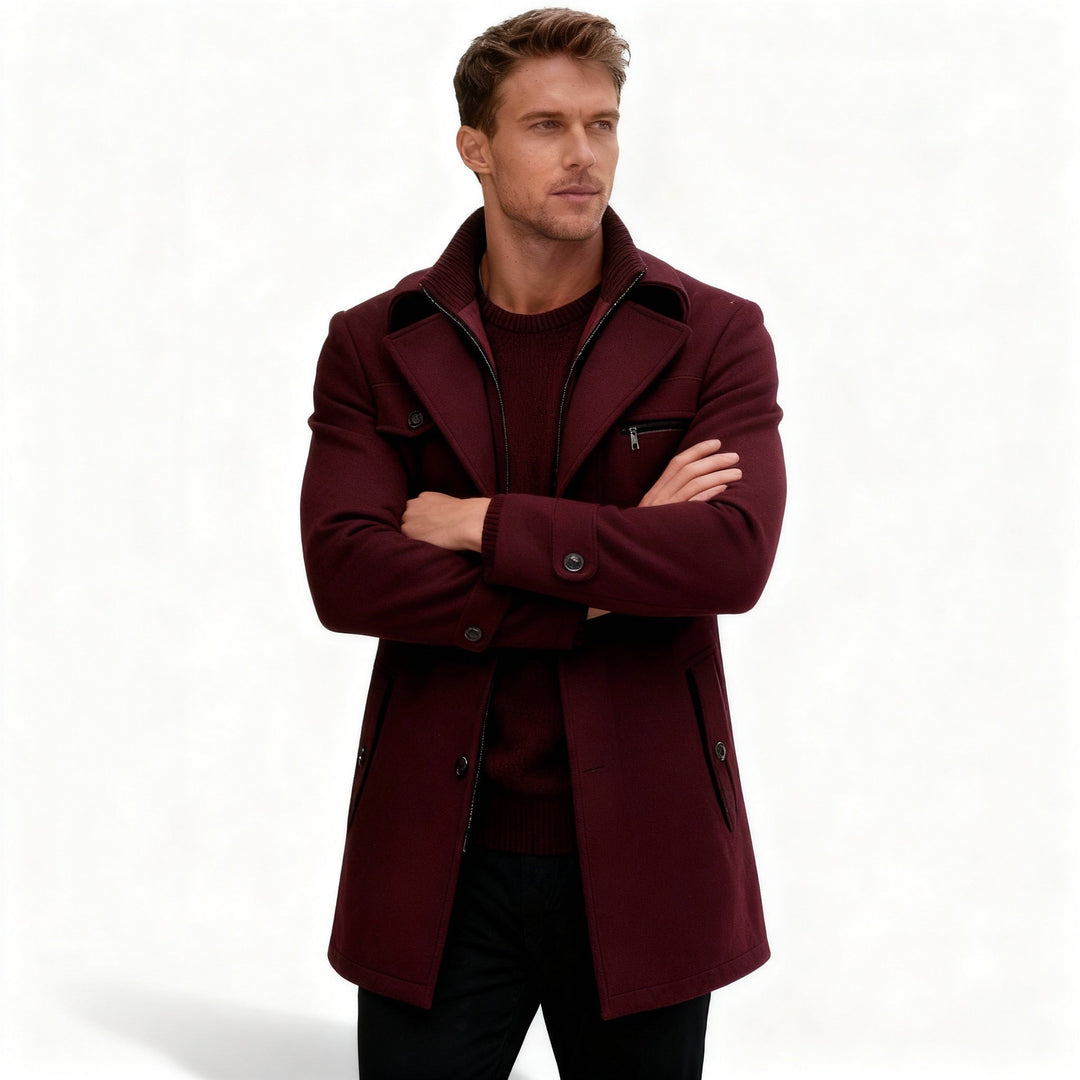 Manteau d'hiver business confortable