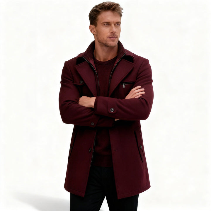 Manteau d'hiver business confortable