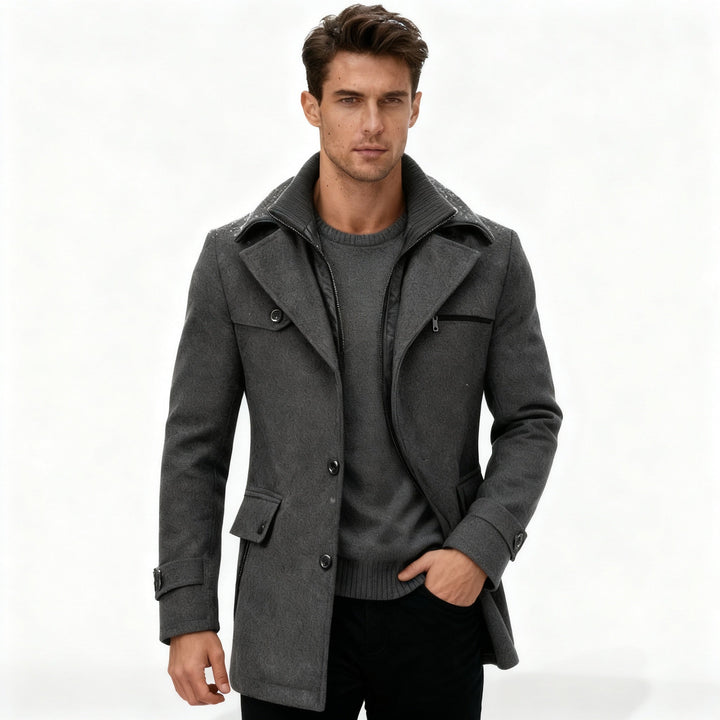 Manteau d'hiver business confortable