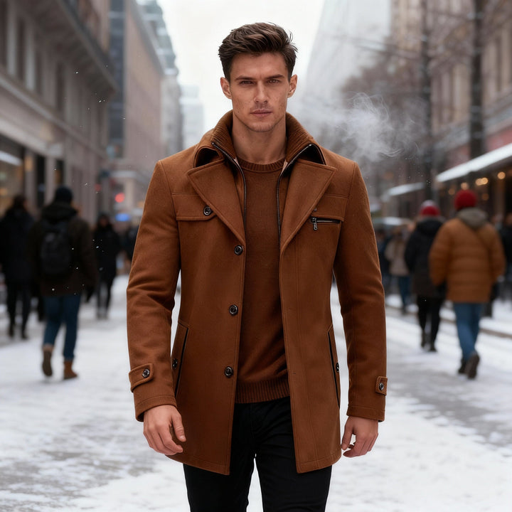 Manteau élégant pour hommes imperméable