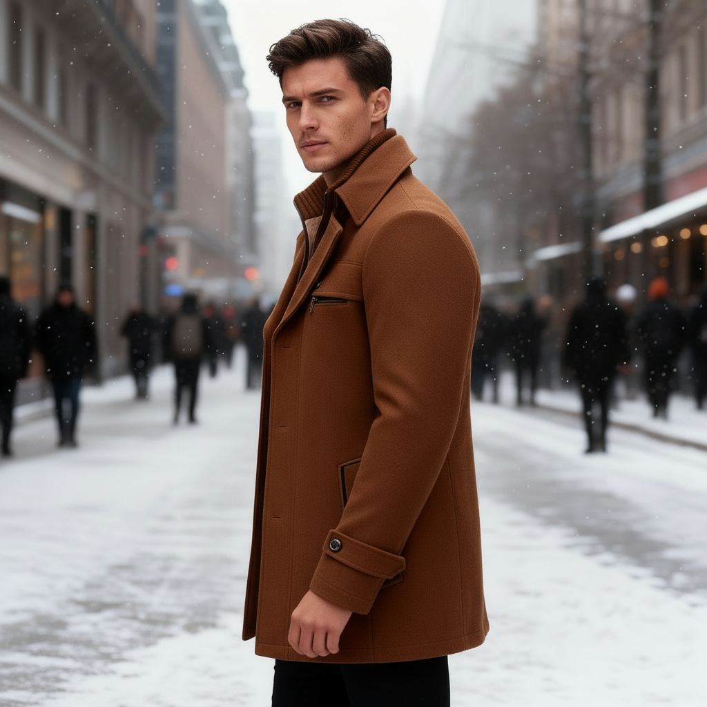 Manteau élégant pour hommes imperméable