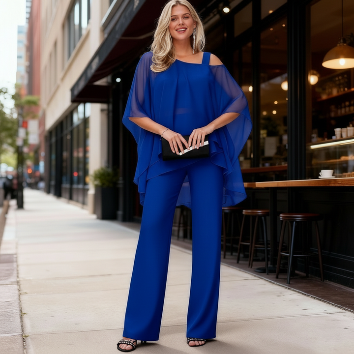 Ensemble en Chiffon de Luxe pour Soirées Élégantes