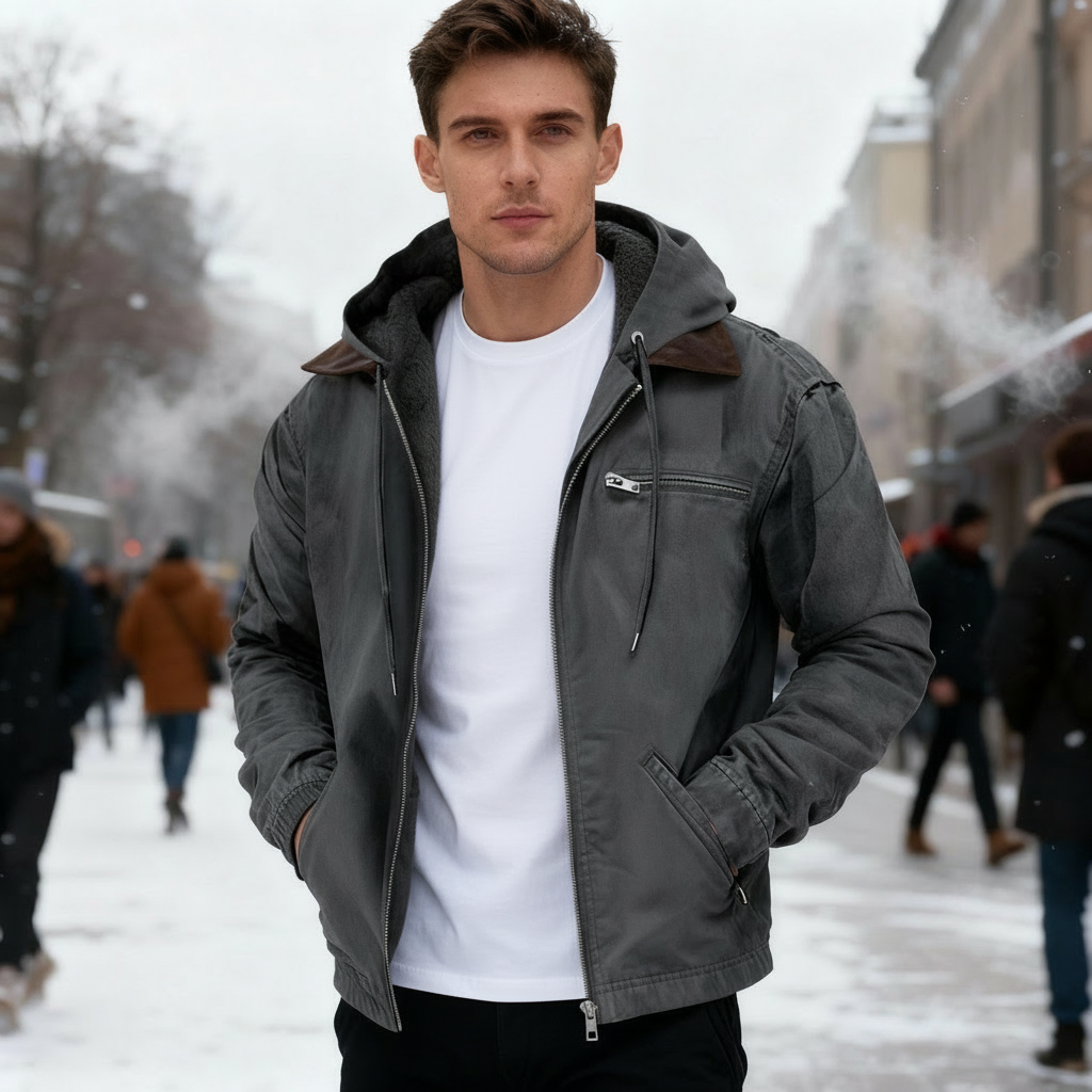 Parka à confort fonctionnel doublé