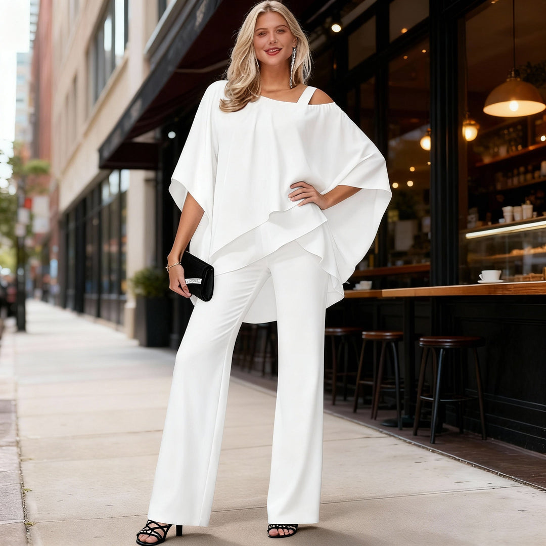 Ensemble en Chiffon de Luxe pour Soirées Élégantes