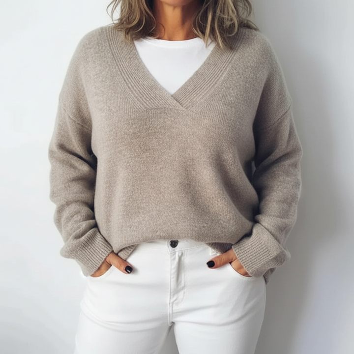Pull Oversize en Tricot pour Femmes | Grandes Tailles