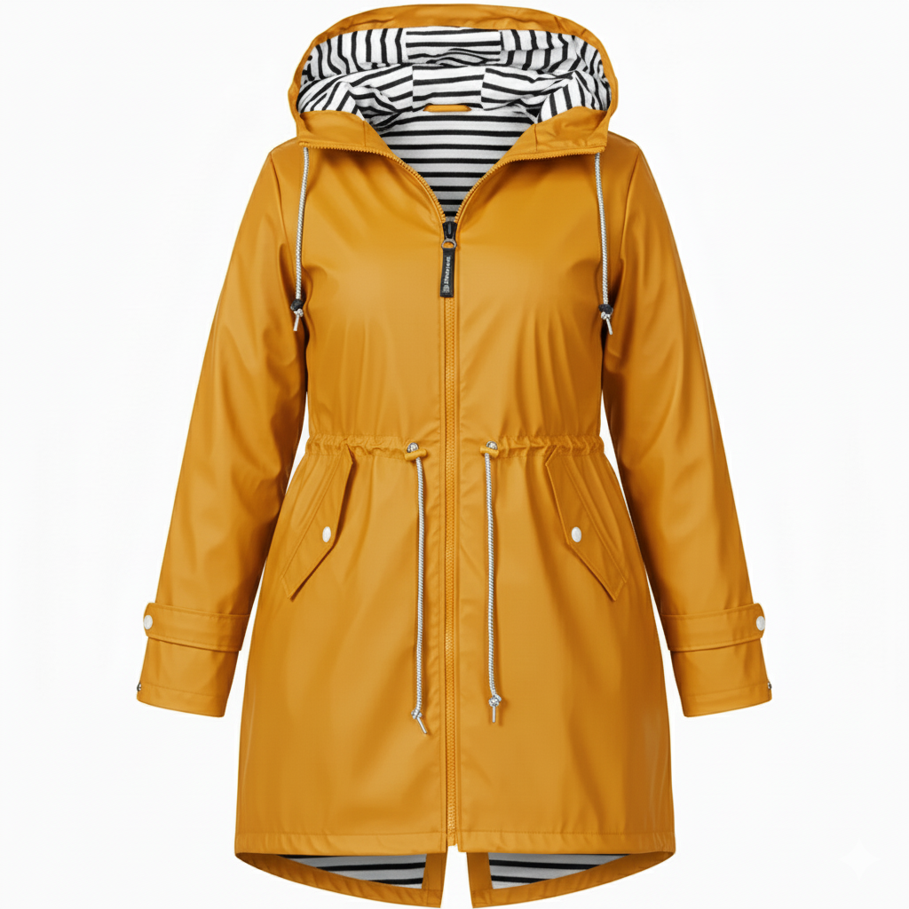 Veste de pluie imperméable pour dames - Grandes tailles