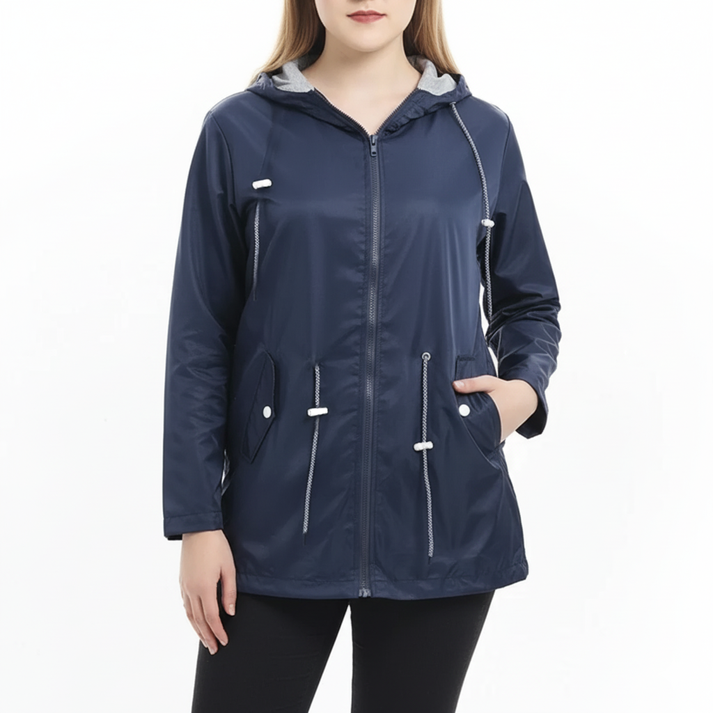 Veste de pluie imperméable pour dames - Grandes tailles