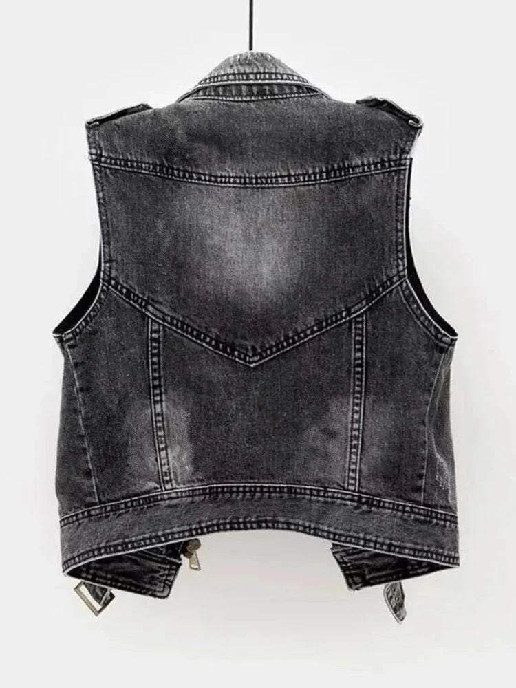 Gilet en Denim pour Femmes