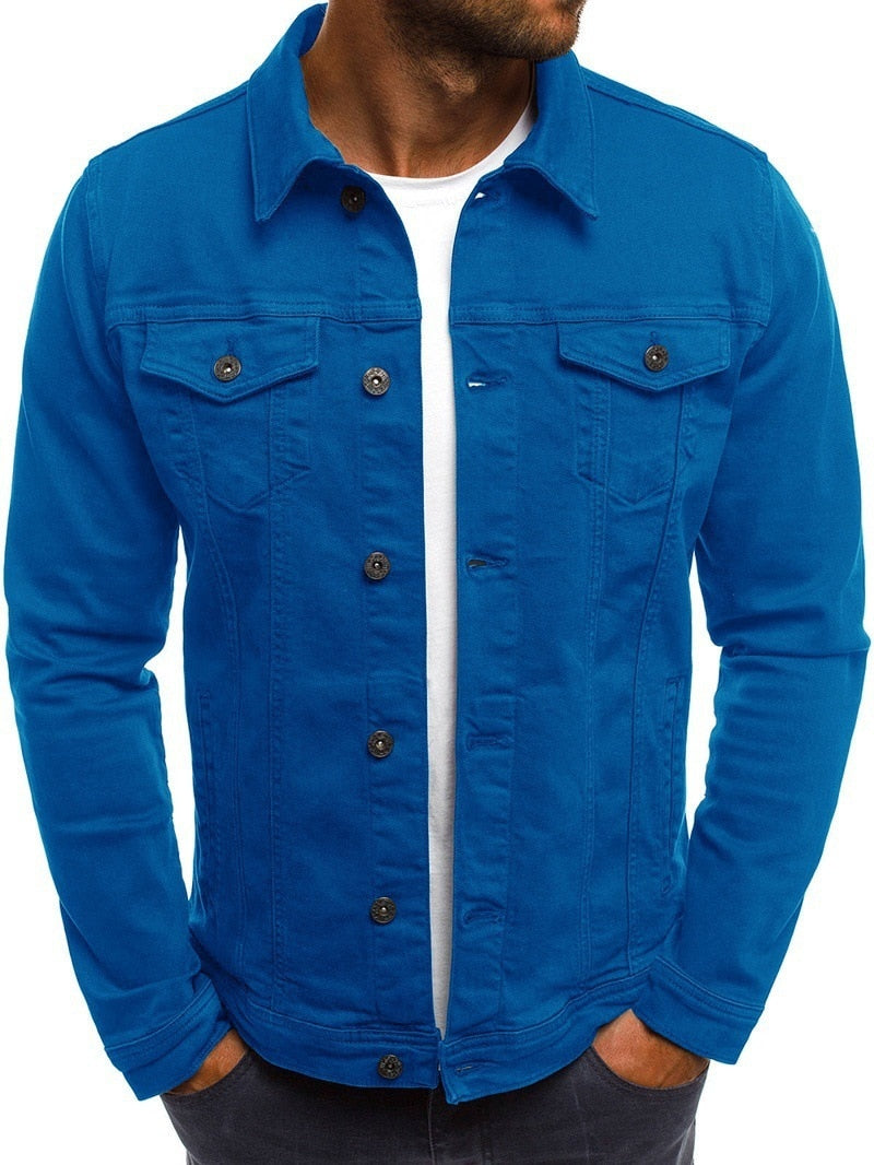 Veste en denim pour hommes