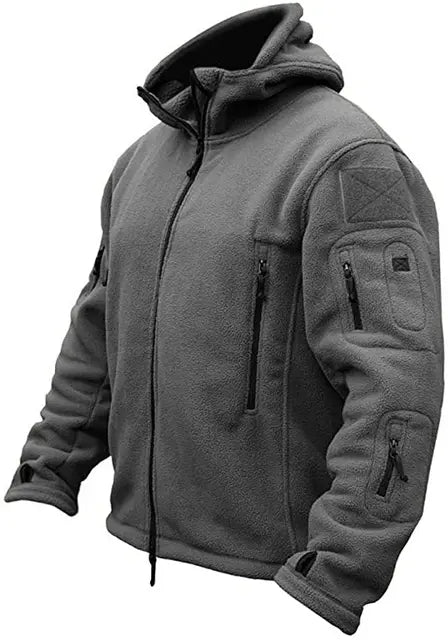 Veste à Capuche en Fleece Tactique