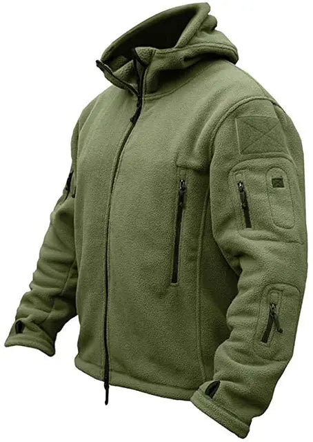 Veste à Capuche en Fleece Tactique