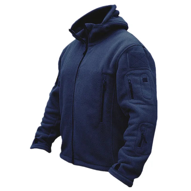 Veste à Capuche en Fleece Tactique