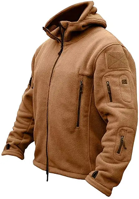Veste à Capuche en Fleece Tactique