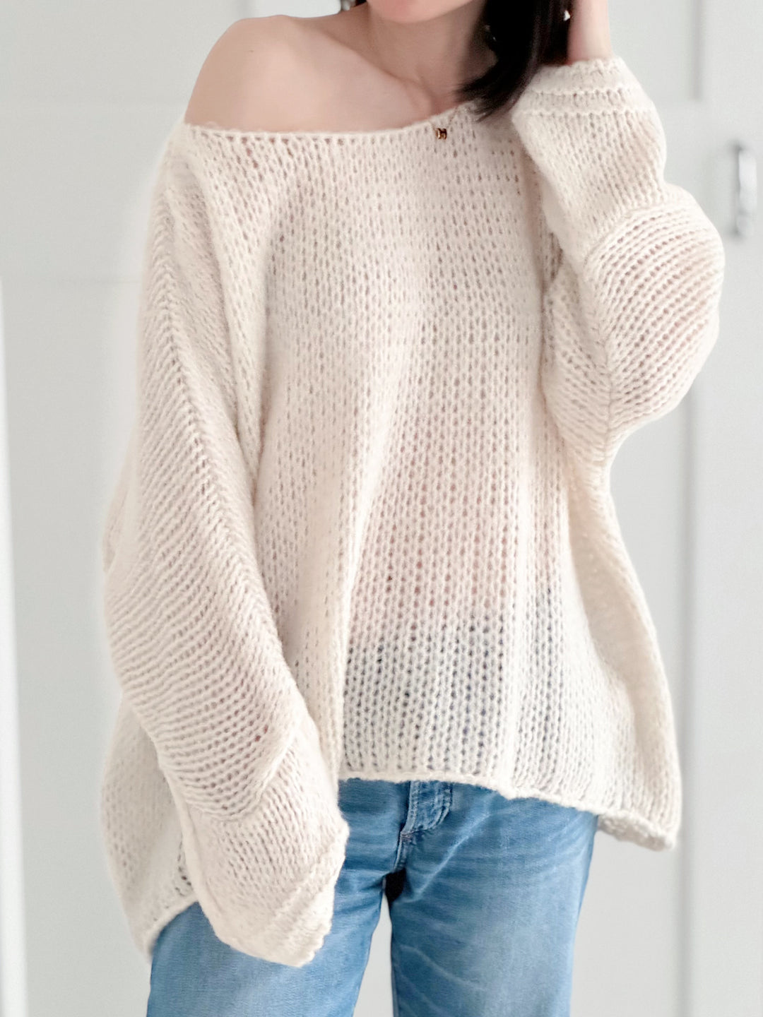 Pull en Tricot Confortable pour Femmes pour le Quotidien et les Loisirs