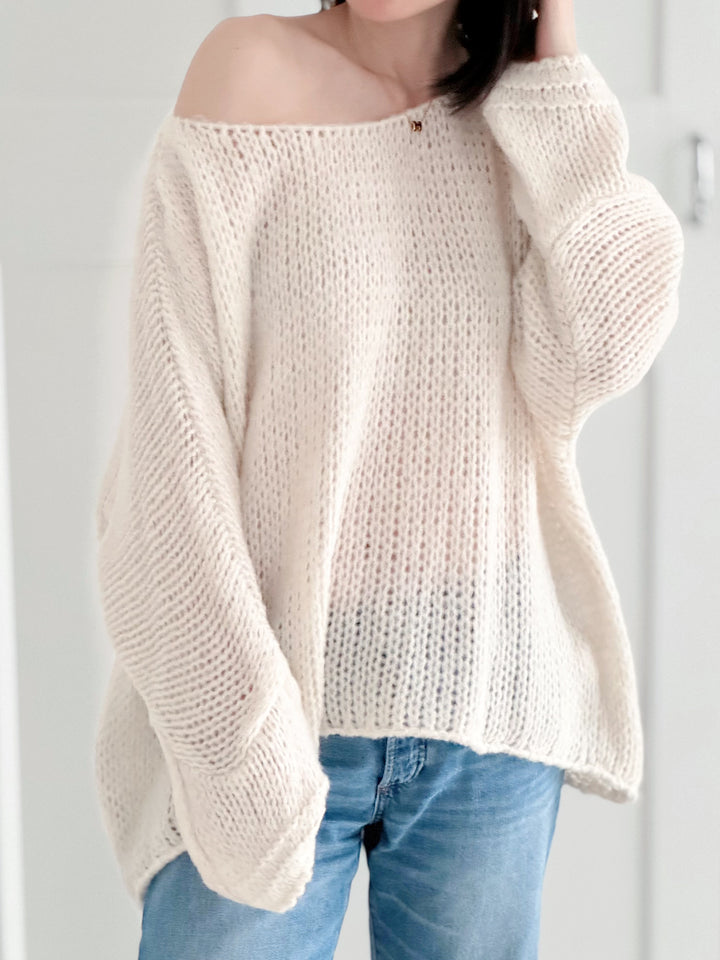 Pull en Tricot Confortable pour Femmes pour le Quotidien et les Loisirs