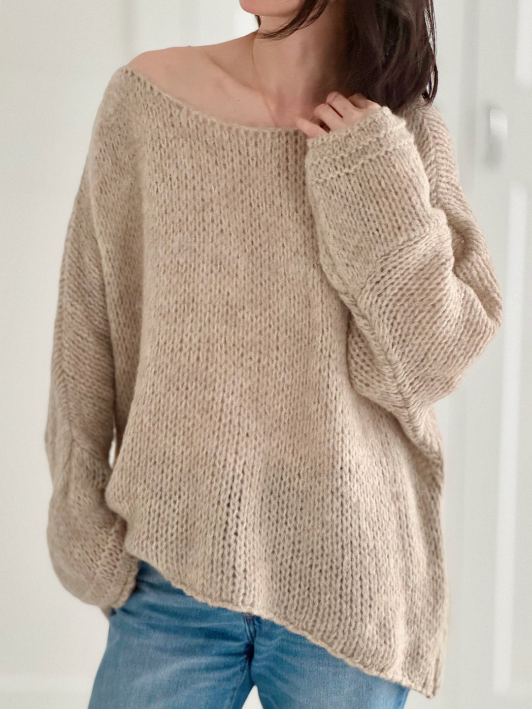 Pull en Tricot Confortable pour Femmes pour le Quotidien et les Loisirs