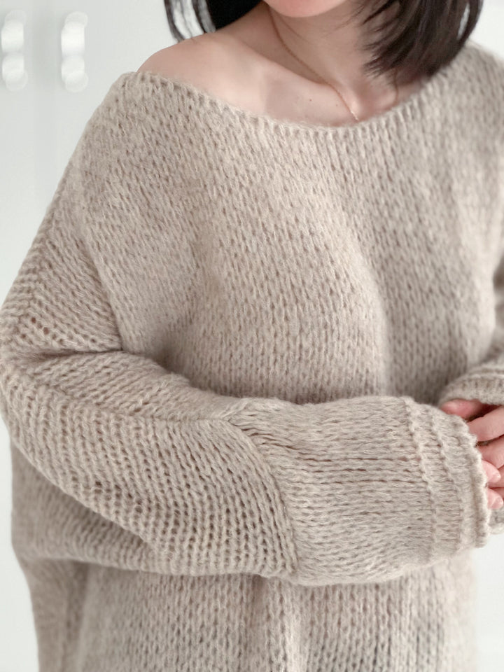 Pull en Tricot Confortable pour Femmes pour le Quotidien et les Loisirs