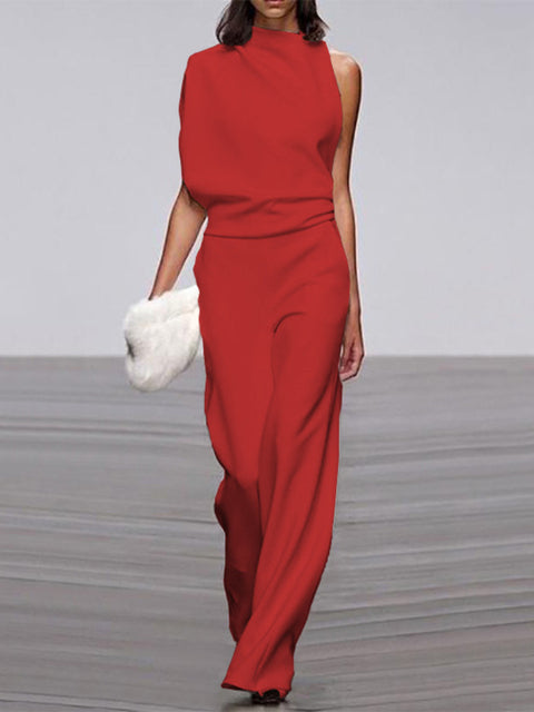 Combinaison avec col rond