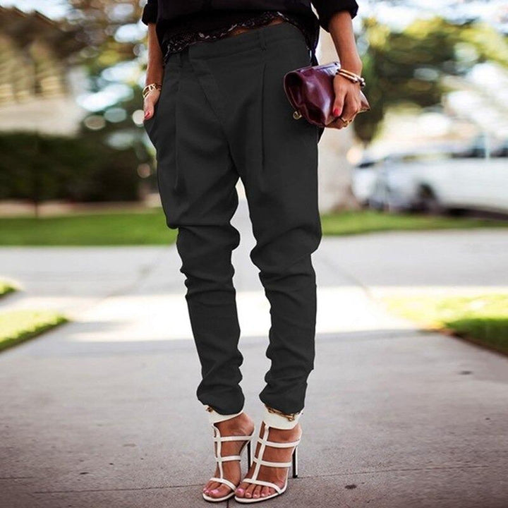 Pantalon taille haute pour femmes