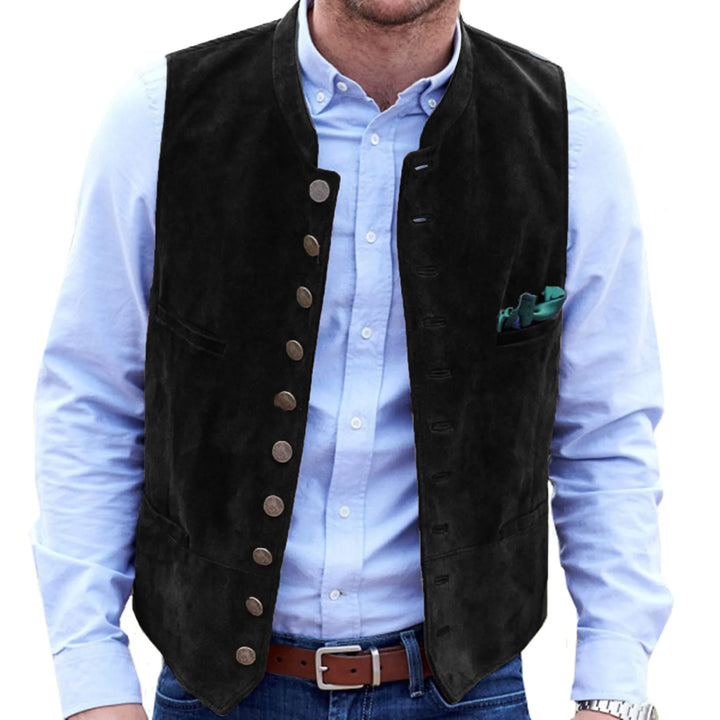 Gilet Steampunk en Velours Froid