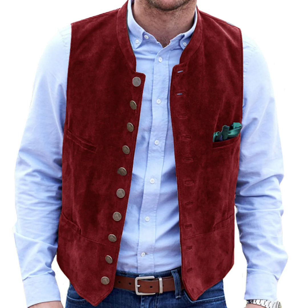 Gilet Steampunk en Velours Froid