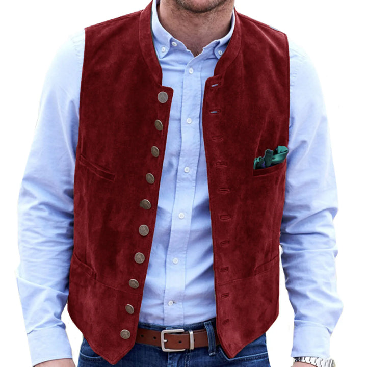 Gilet Steampunk en Velours Froid