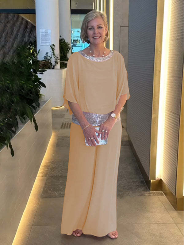 Jumpsuit en sequins scintillants et stylés