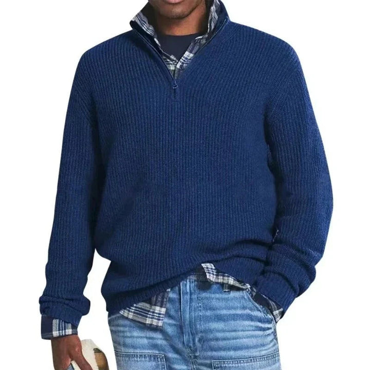 Le pull zippé élégant pour hommes