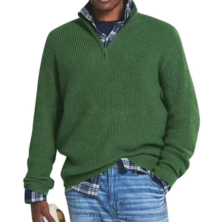 Le pull zippé élégant pour hommes