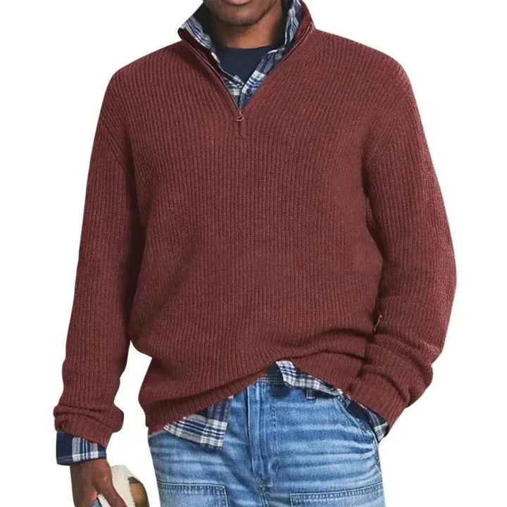 Le pull zippé élégant pour hommes