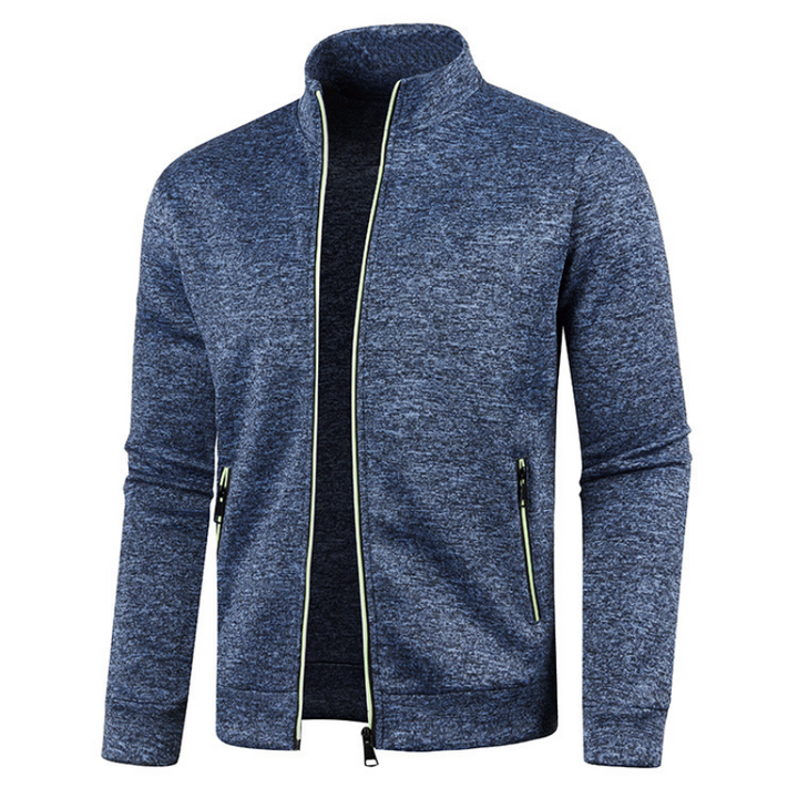Veste pour homme coupe-vent avec col montant