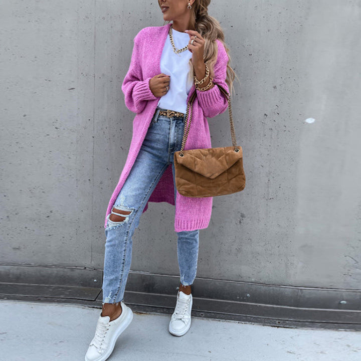 Cardigan long intemporel pour femmes