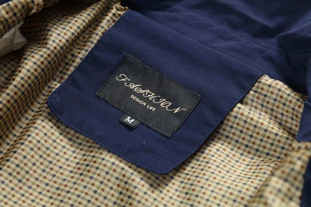 Heidi-Mode - Trench-coat long et stylé pour hommes