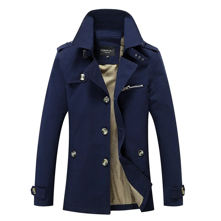 Heidi-Mode - Trench-coat long et stylé pour hommes