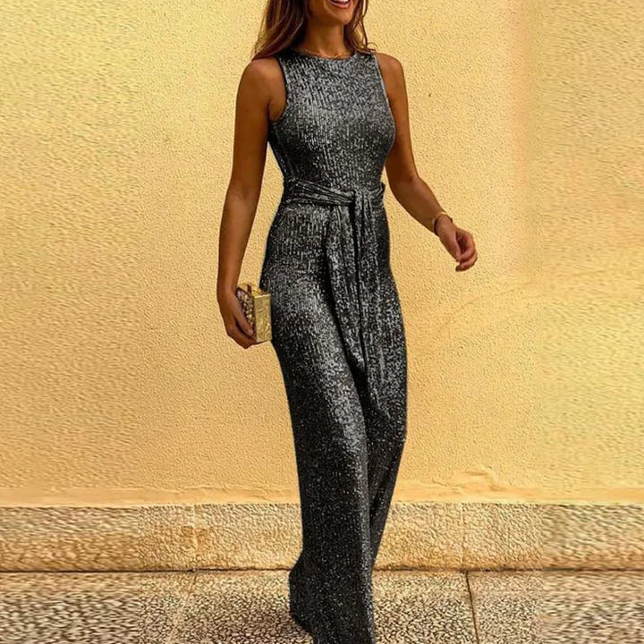 Jumpsuit Élégant en Paillettes