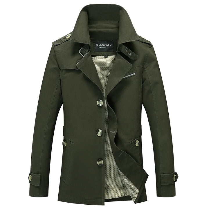 Heidi-Mode - Trench-coat long et stylé pour hommes
