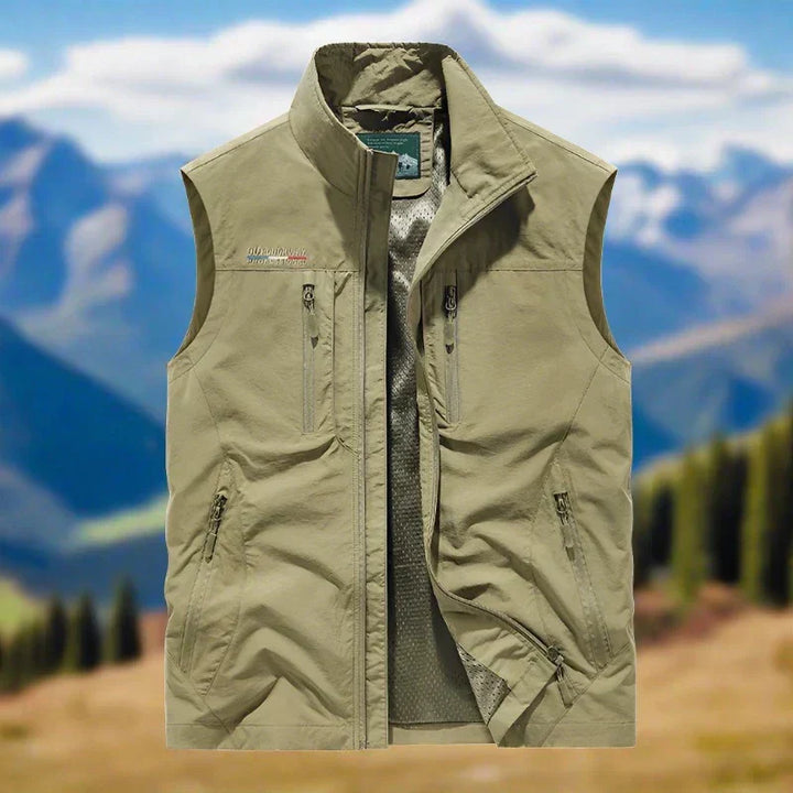 Heidi-Mode | Gilets de plein air multifonctionnels décontractés pour hommes