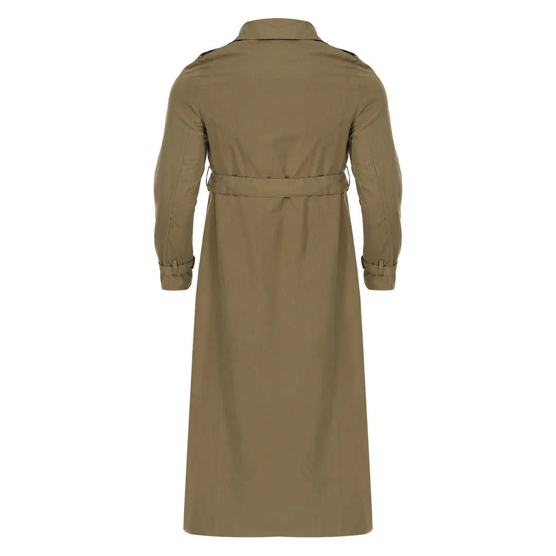 Trench-coat double boutonnage pour hommes avec ceinture intemporelle